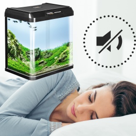 Kruger Meier Como 7L Aquarium Set in Black